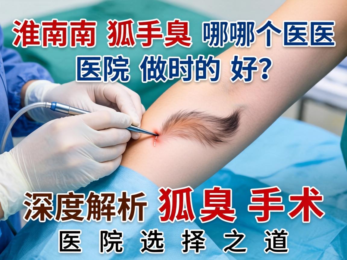 淮南狐臭手术哪个医院做的好?深度解析狐臭手术医院选择之道 淮南狐臭手术哪个医院做的好?深度解析狐臭手术医院选择之道