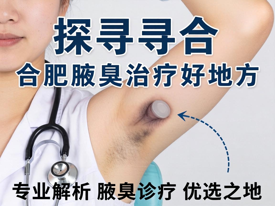 探寻合肥腋臭治疗好地方，专业解析腋臭诊疗优选之地