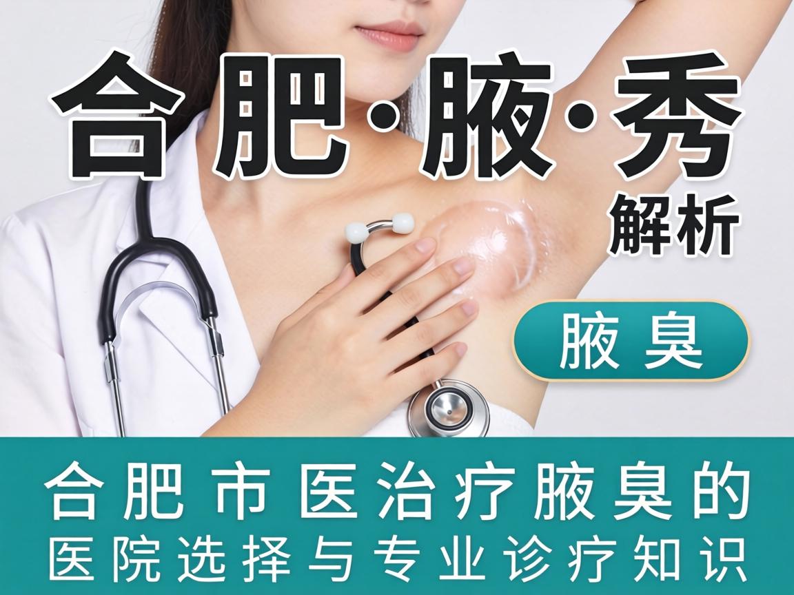 合肥腋秀解析，合肥市治疗腋臭的医院选择与专业诊疗知识