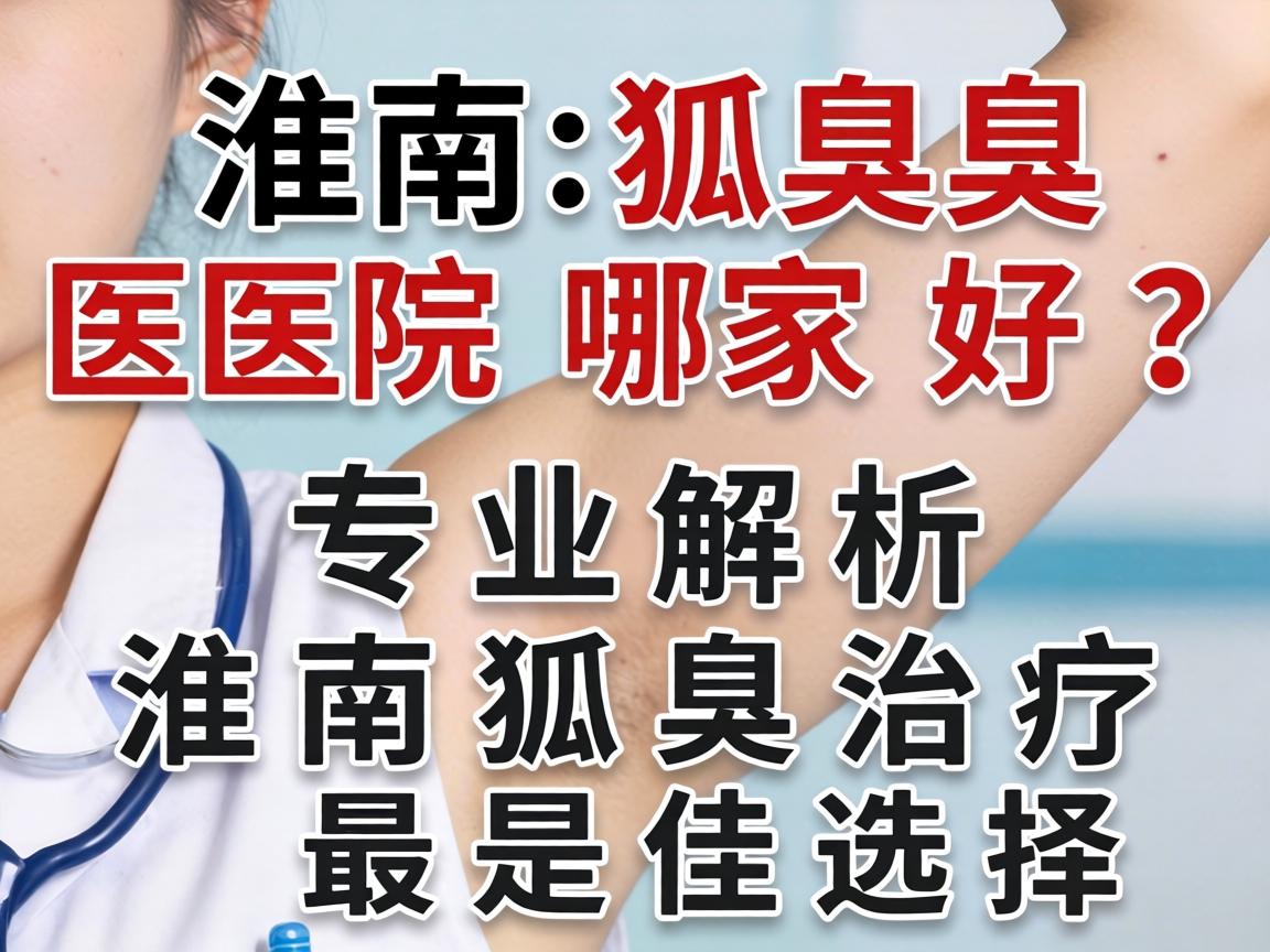 淮南狐臭医院哪家好？专业解析淮南狐臭治疗最佳选择