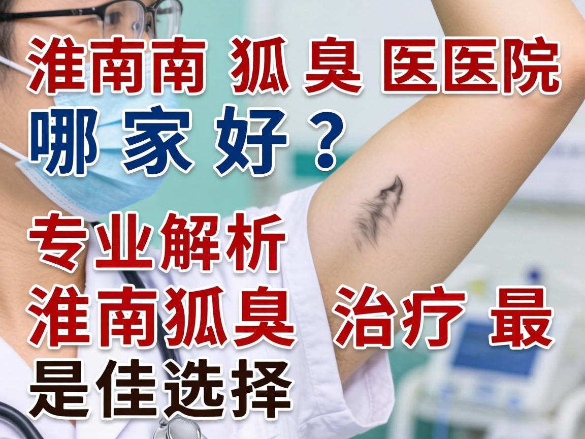 淮南狐臭医院哪家好？专业解析淮南狐臭治疗最佳选择