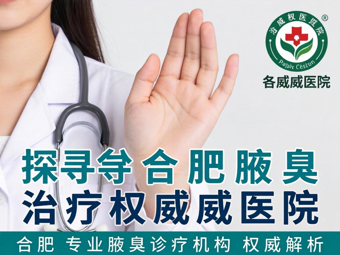 探寻合肥腋臭治疗权威医院，合肥专业腋臭诊疗机构权威解析