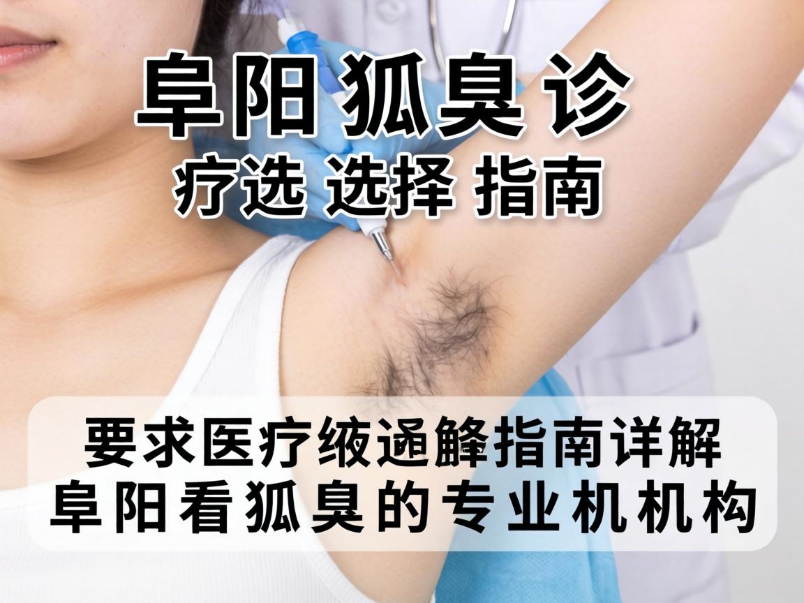 阜阳狐臭诊疗选择指南,详解阜阳看狐臭的专业机构 阜阳狐臭诊疗选择指南,详解阜阳看狐臭的专业机构