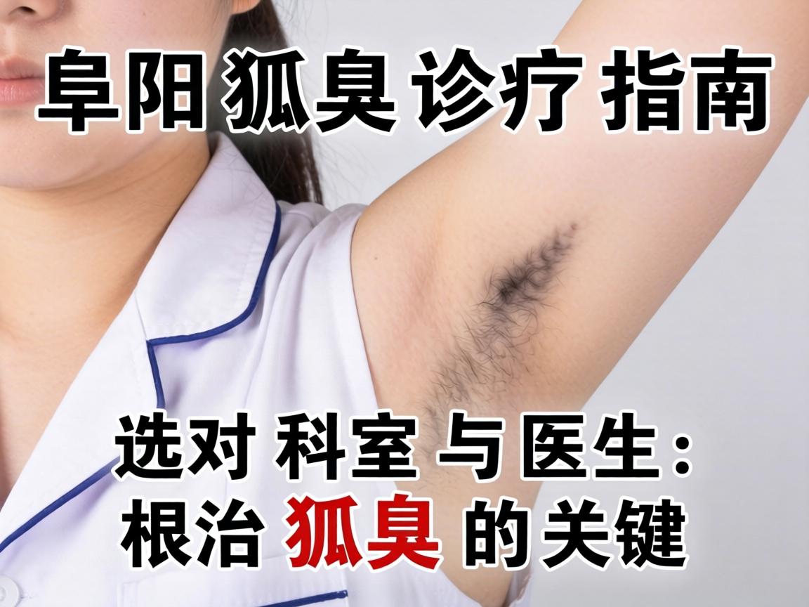 阜阳狐臭诊疗指南，选对科室与医生是根治狐臭的关键