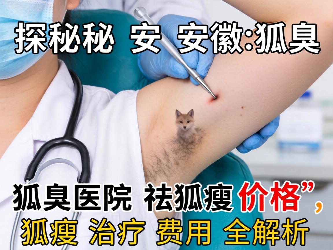探秘安徽狐臭医院祛狐臭价格，狐臭治疗费用全解析