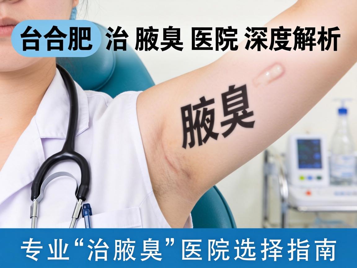 合肥治腋臭医院深度解析，专业治腋臭的医院选择指南