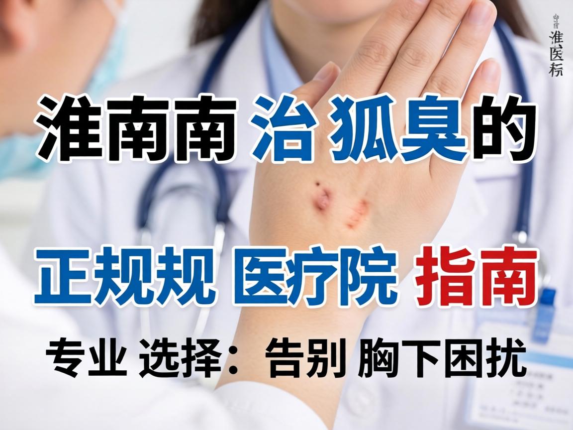 淮南治狐臭的正规医院指南,专业选择,告别腋下困扰 淮南治狐臭的正规医院指南,专业选择,告别腋下困扰