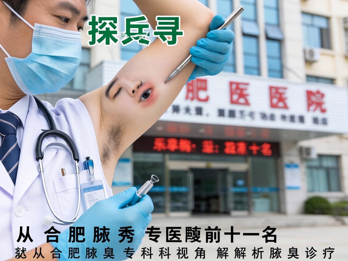 探寻合肥腋臭医院前十名，从合肥腋秀专科视角解析腋臭诊疗