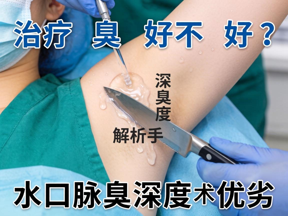 水刀治疗腋臭好不好?深度解析水刀腋臭手术的优劣 水刀治疗腋臭好不好?深度解析水刀腋臭手术的优劣