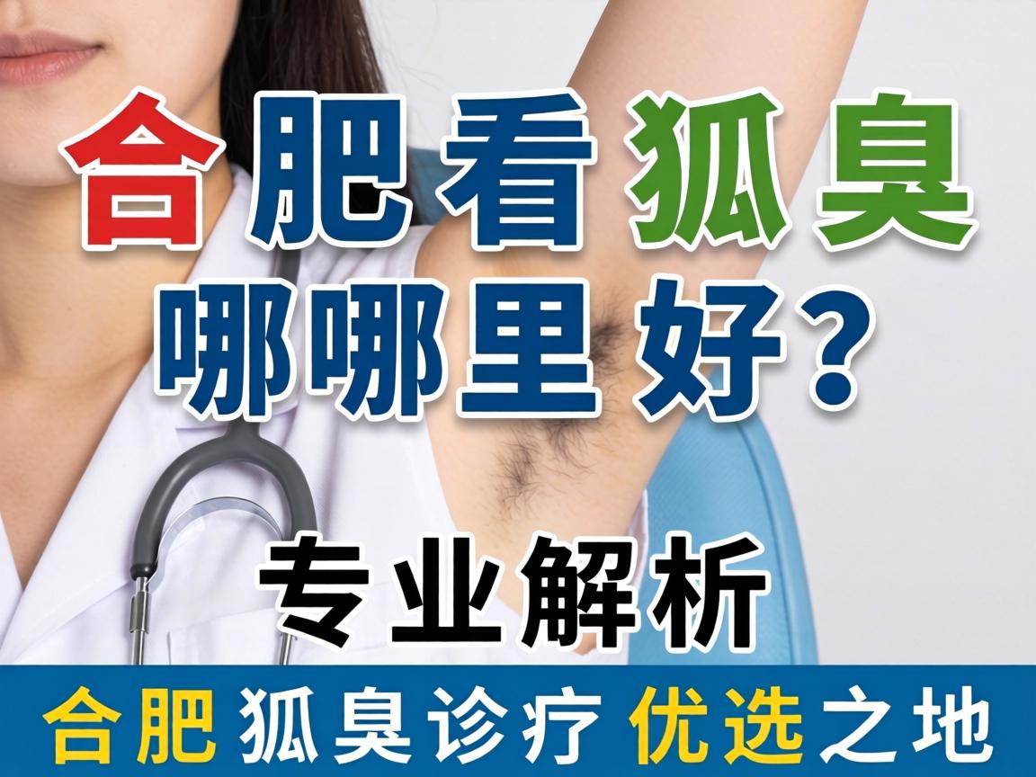 合肥看狐臭哪里好？专业解析合肥狐臭诊疗优选之地