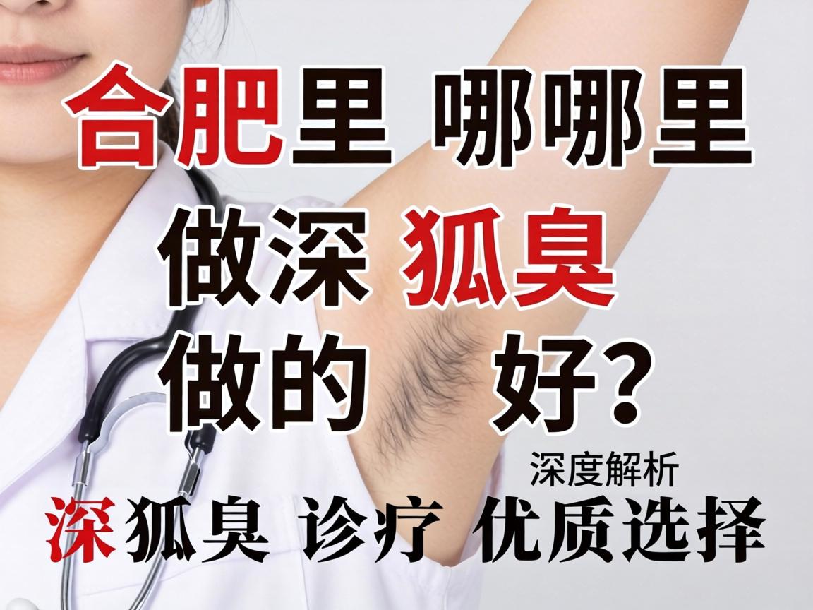 合肥哪里做狐臭做的好?深度解析狐臭诊疗的优质选择 合肥哪里做狐臭做的好?深度解析狐臭诊疗的优质选择