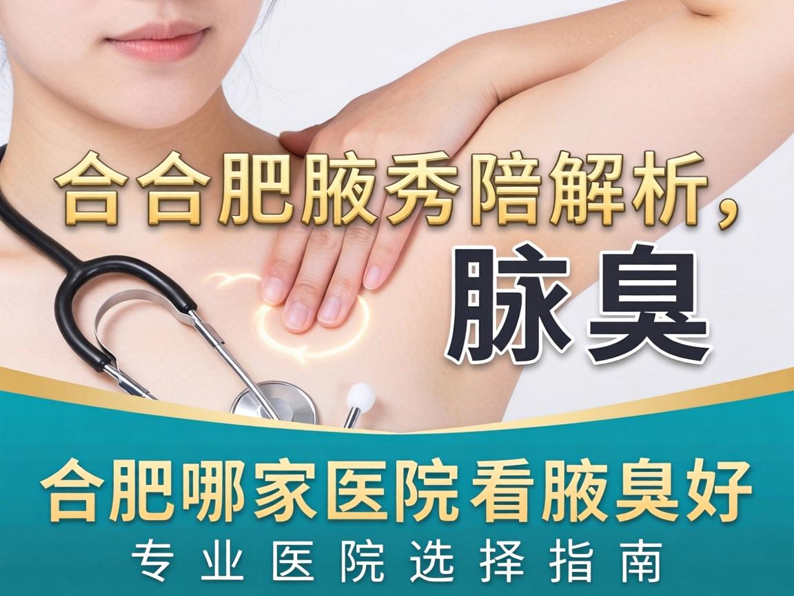 合肥腋秀解析，合肥哪家医院看腋臭好，专业医院选择指南