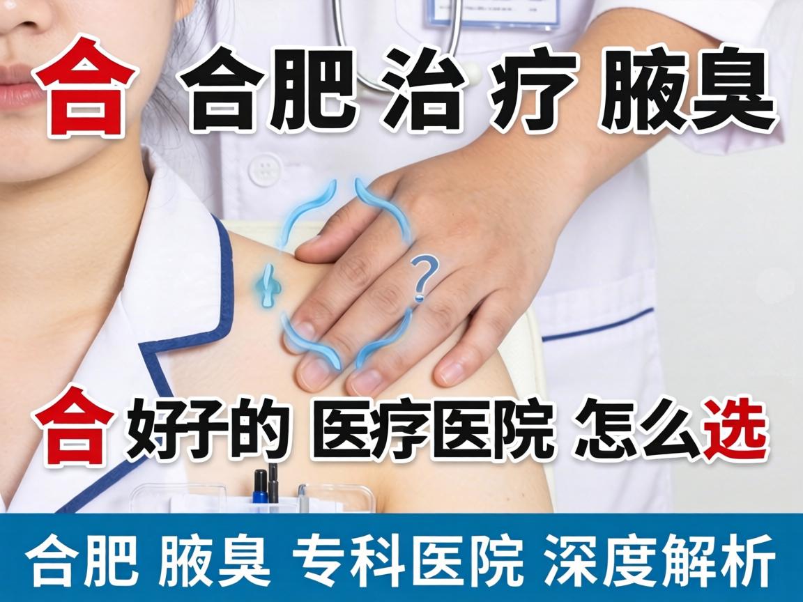 合肥治疗腋臭好的医院怎么选？合肥腋臭专科医院深度解析