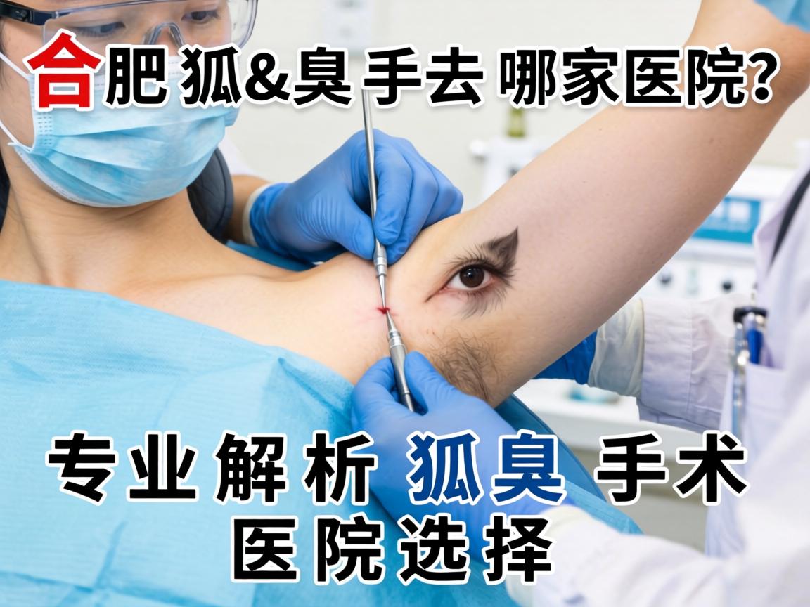 合肥狐臭手术去哪家医院？专业解析狐臭手术医院选择