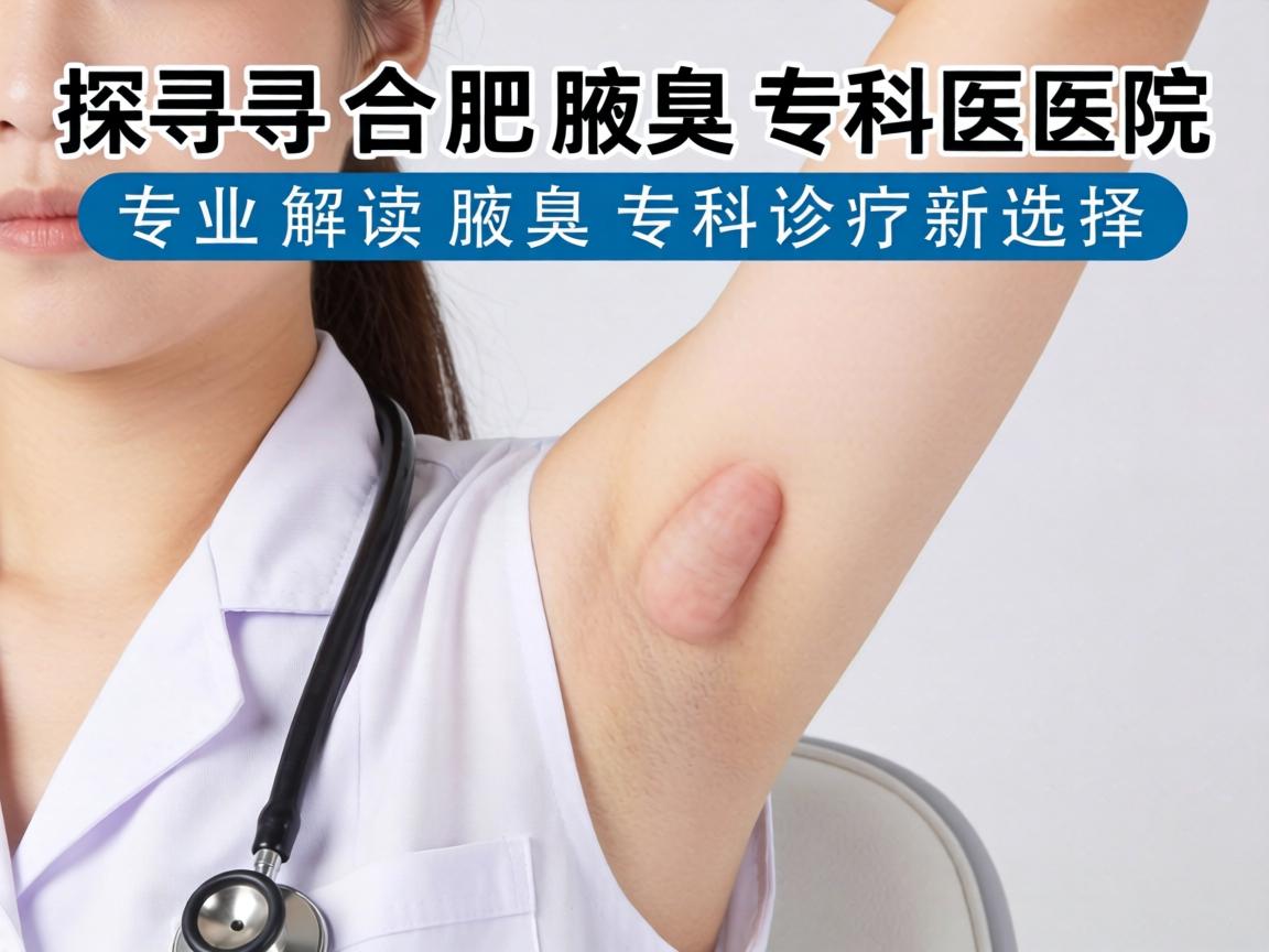 探寻合肥腋臭专科医院，专业解读腋臭专科诊疗新选择