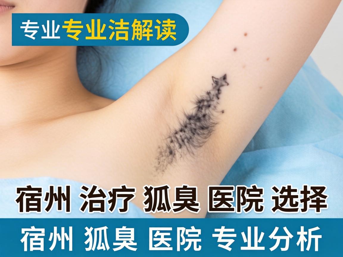 专业解读，宿州治疗狐臭医院选择 宿州狐臭医院专业分析