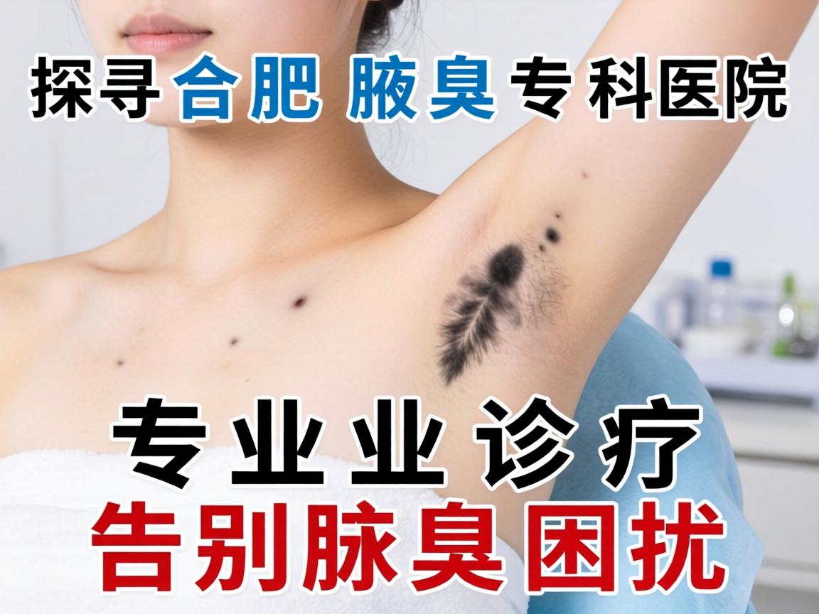 探寻合肥腋臭专科医院，专业诊疗告别腋臭困扰