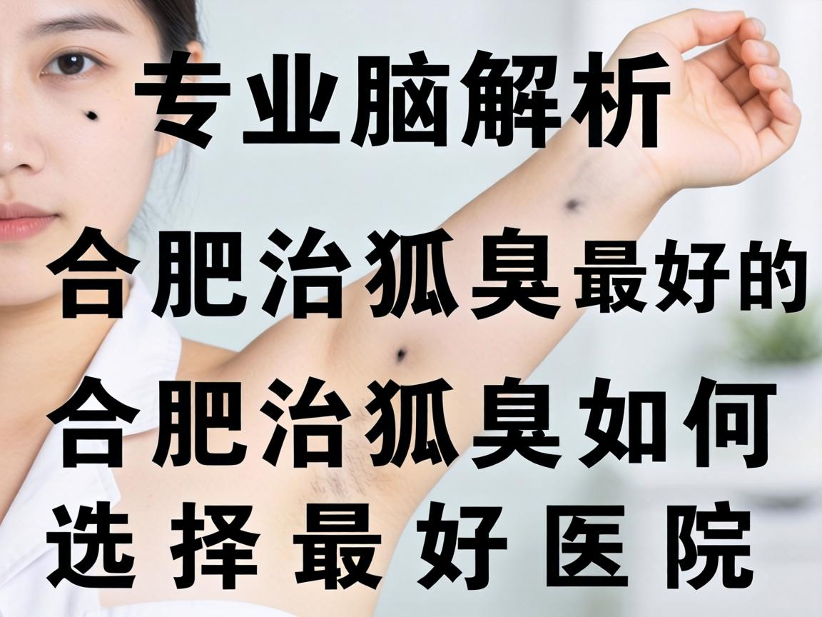专业解析，合肥治狐臭最好的医院，合肥治狐臭如何选择最好医院