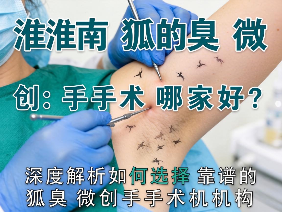 淮南狐臭微创手术哪家好？深度解析如何选择靠谱的狐臭微创手术机构