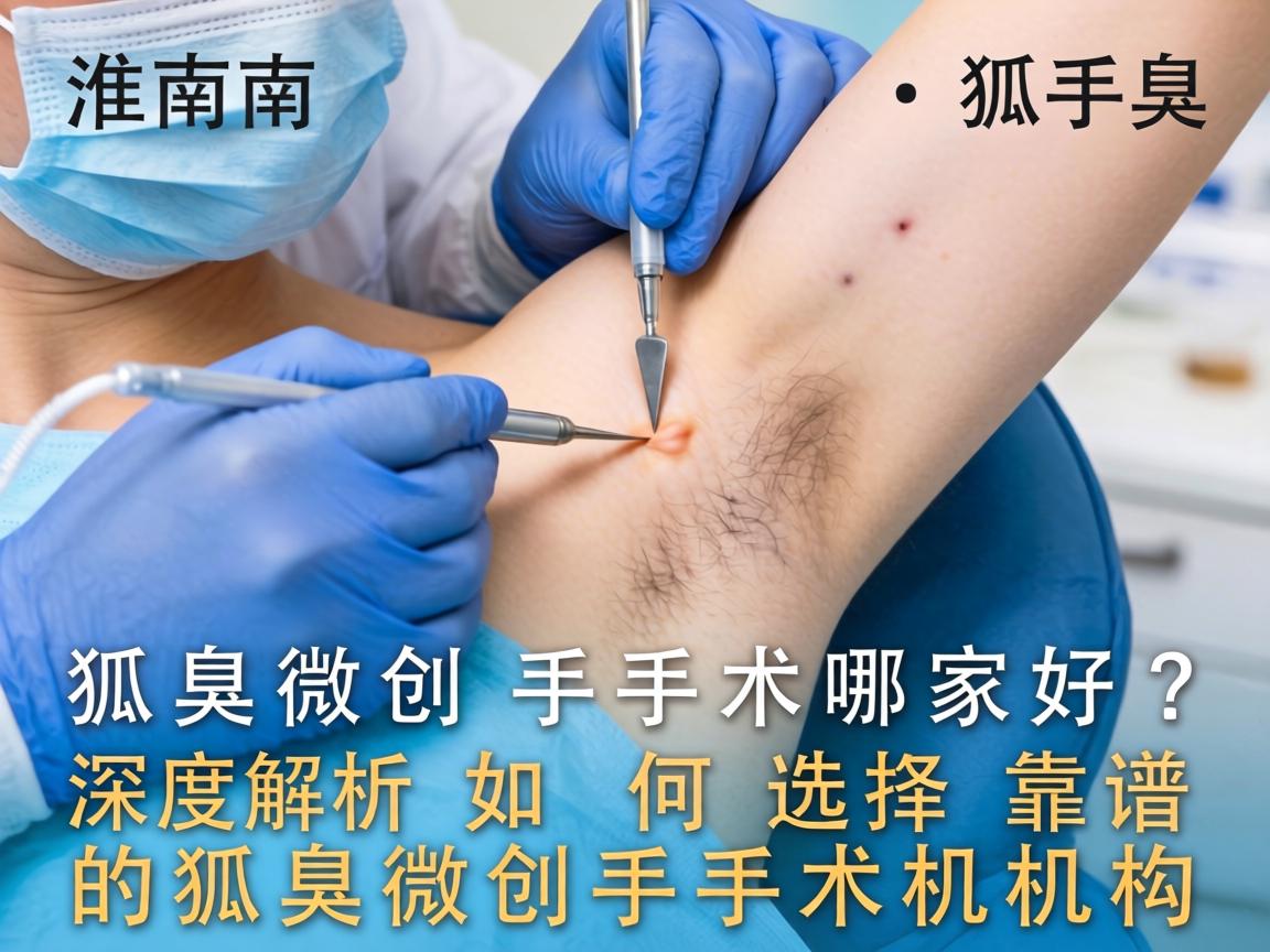 淮南狐臭微创手术哪家好？深度解析如何选择靠谱的狐臭微创手术机构