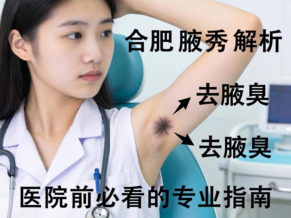 合肥腋秀解析，女生去腋臭医院前必看的专业指南
