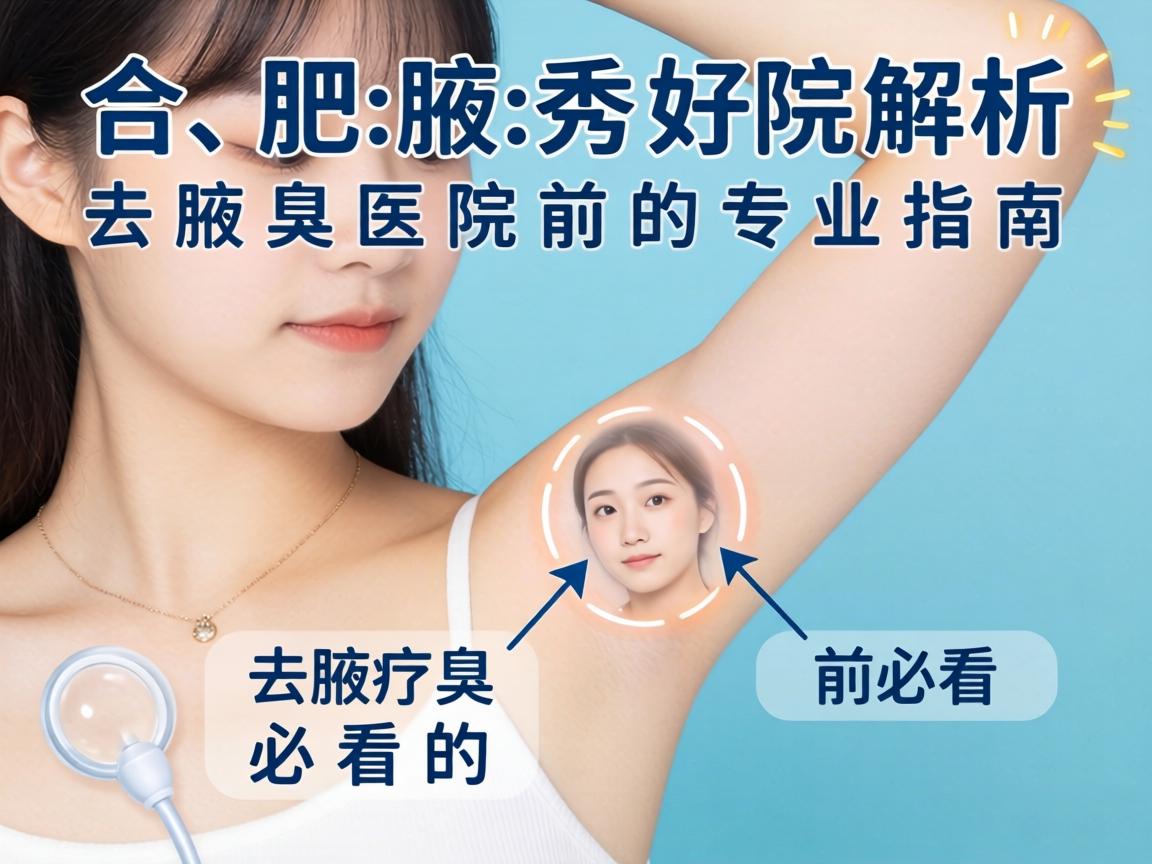 合肥腋秀解析，女生去腋臭医院前必看的专业指南