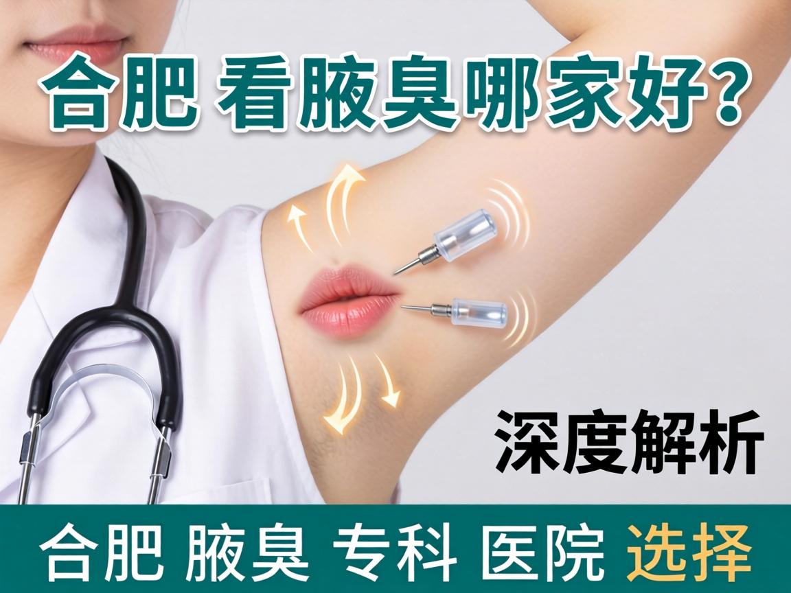 合肥看腋臭哪家好？深度解析合肥腋臭专科医院选择