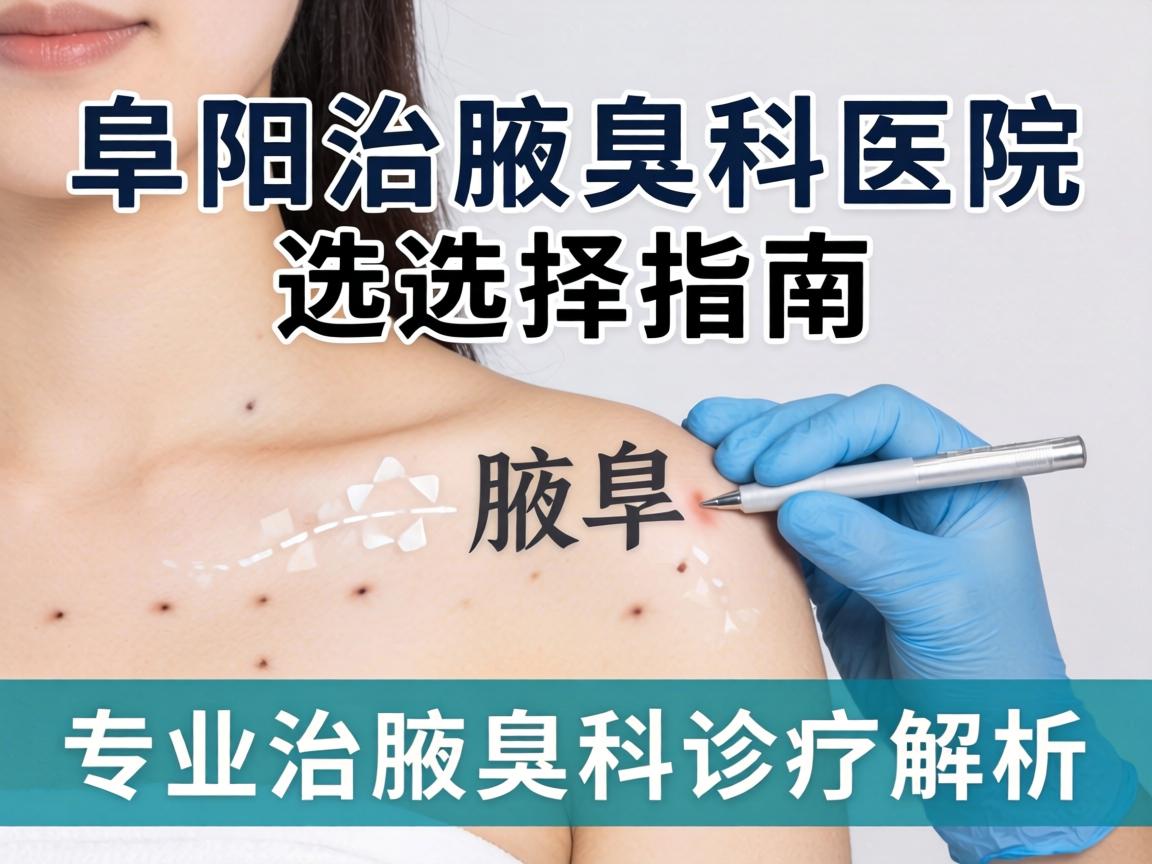 阜阳治腋臭科医院选择指南，专业治腋臭科诊疗解析