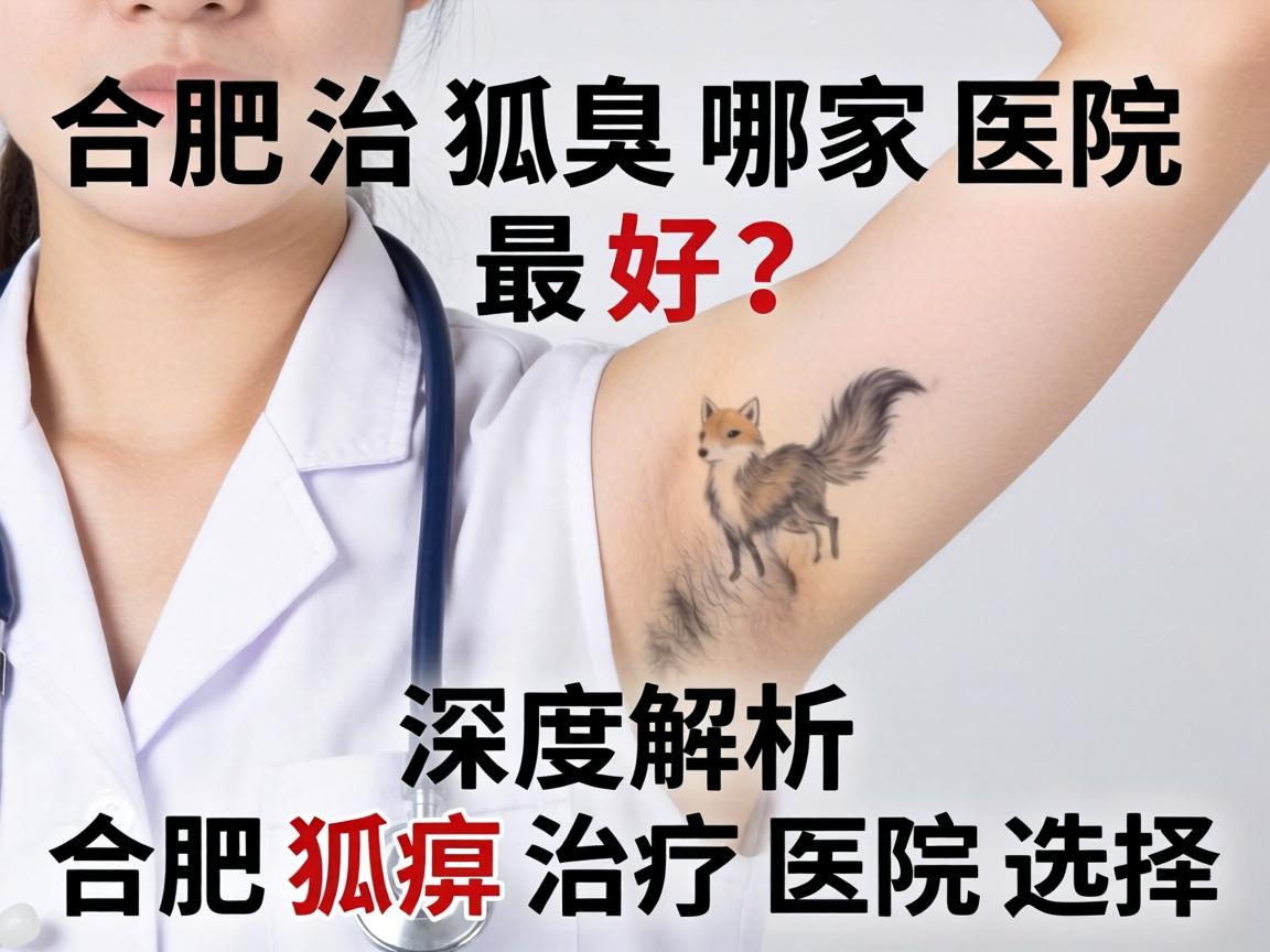 合肥治狐臭哪家医院最好？深度解析合肥狐臭治疗医院选择