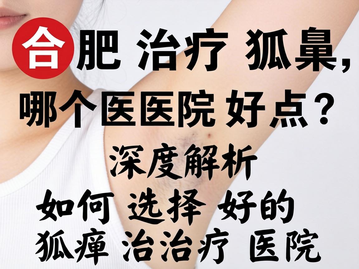 合肥治疗狐臭哪个医院好点？深度解析如何选择好的狐臭治疗医院