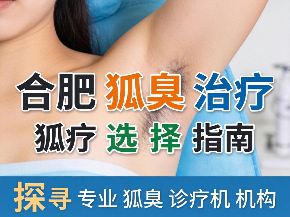 合肥狐臭治疗选择指南，探寻专业狐臭诊疗机构