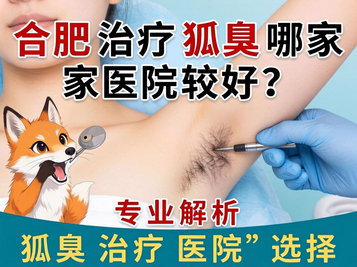 合肥治疗狐臭哪家医院较好？专业解析狐臭治疗医院的选择