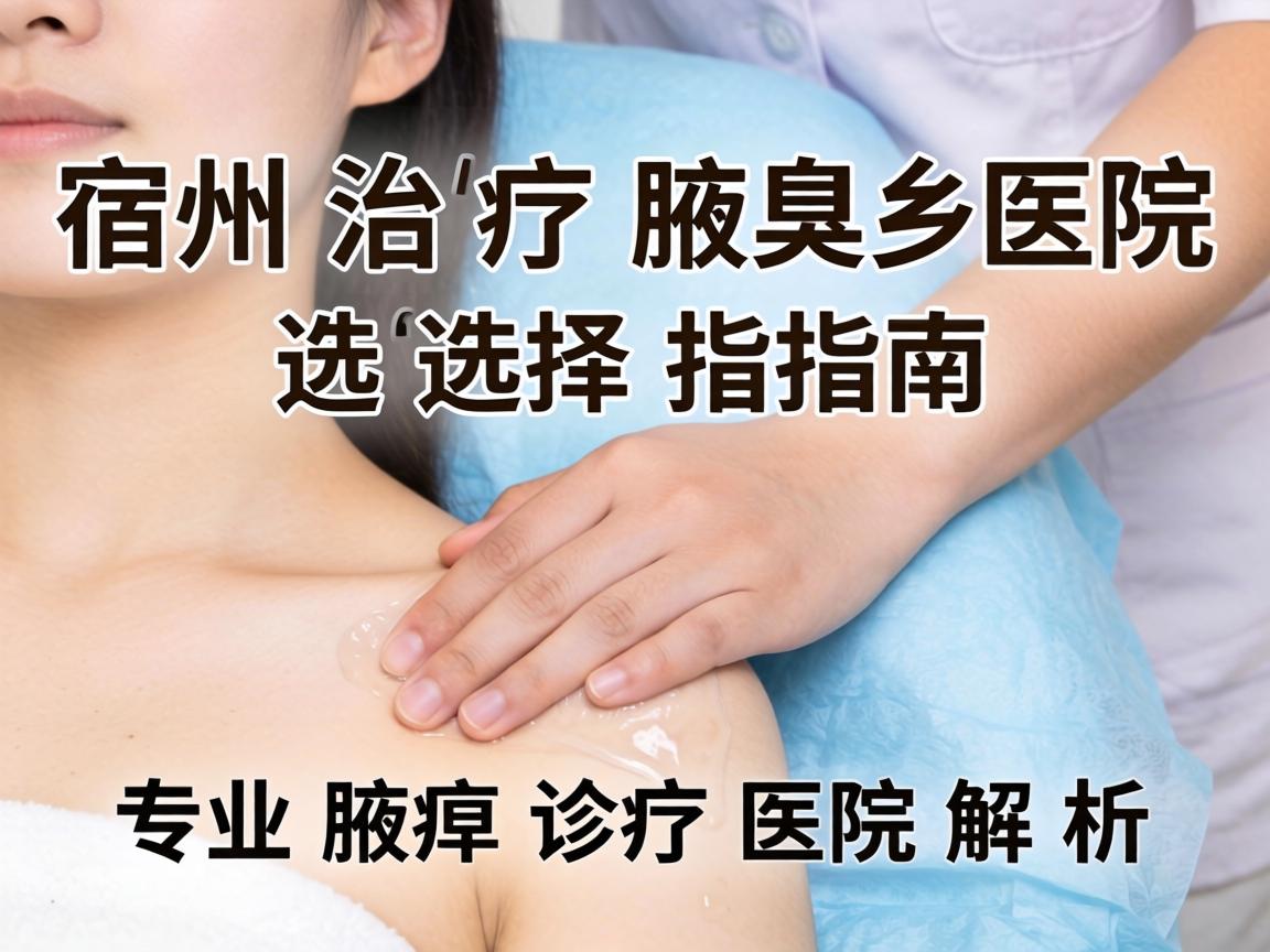 宿州治疗腋臭医院选择指南,专业腋臭诊疗医院解析 宿州治疗腋臭医院选择指南,专业腋臭诊疗医院解析