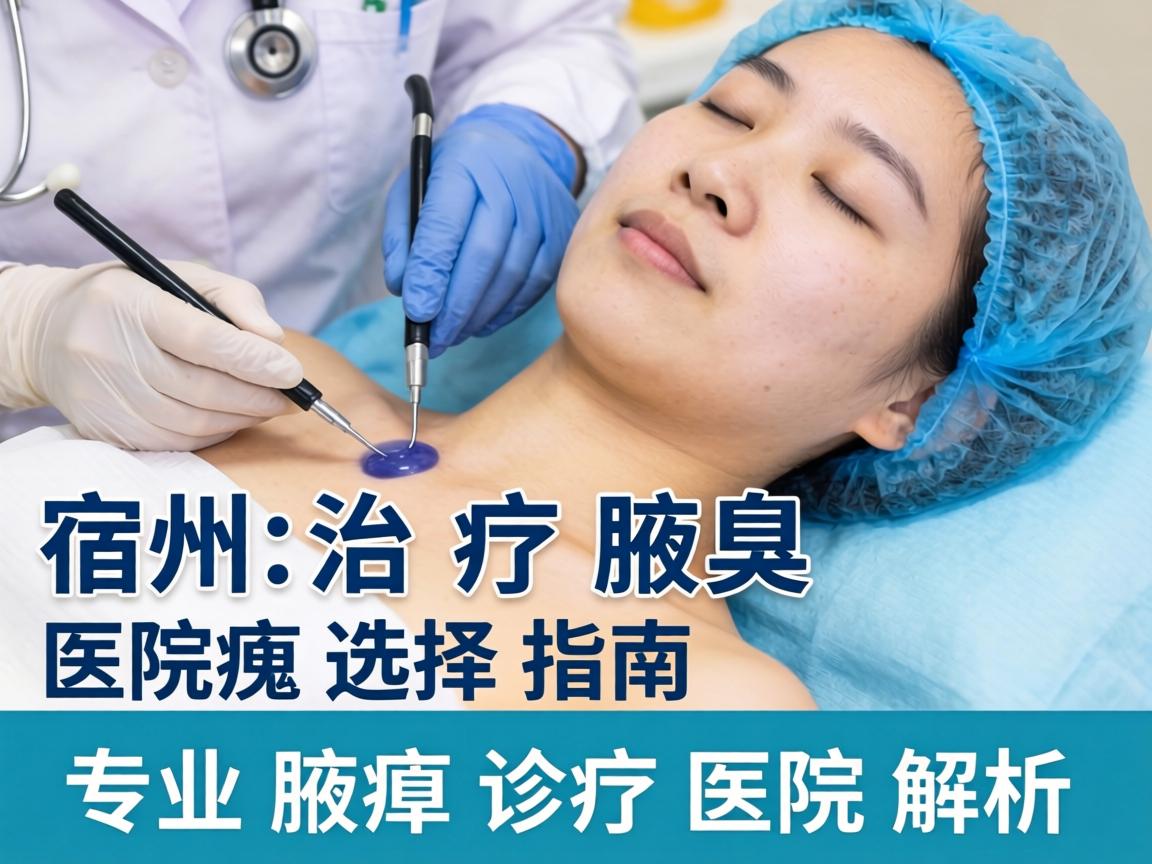 宿州治疗腋臭医院选择指南,专业腋臭诊疗医院解析 宿州治疗腋臭医院选择指南,专业腋臭诊疗医院解析