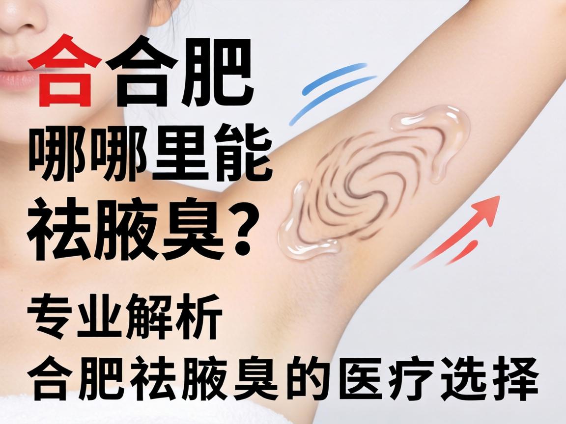 合肥哪里能祛腋臭？专业解析合肥祛腋臭的医疗选择