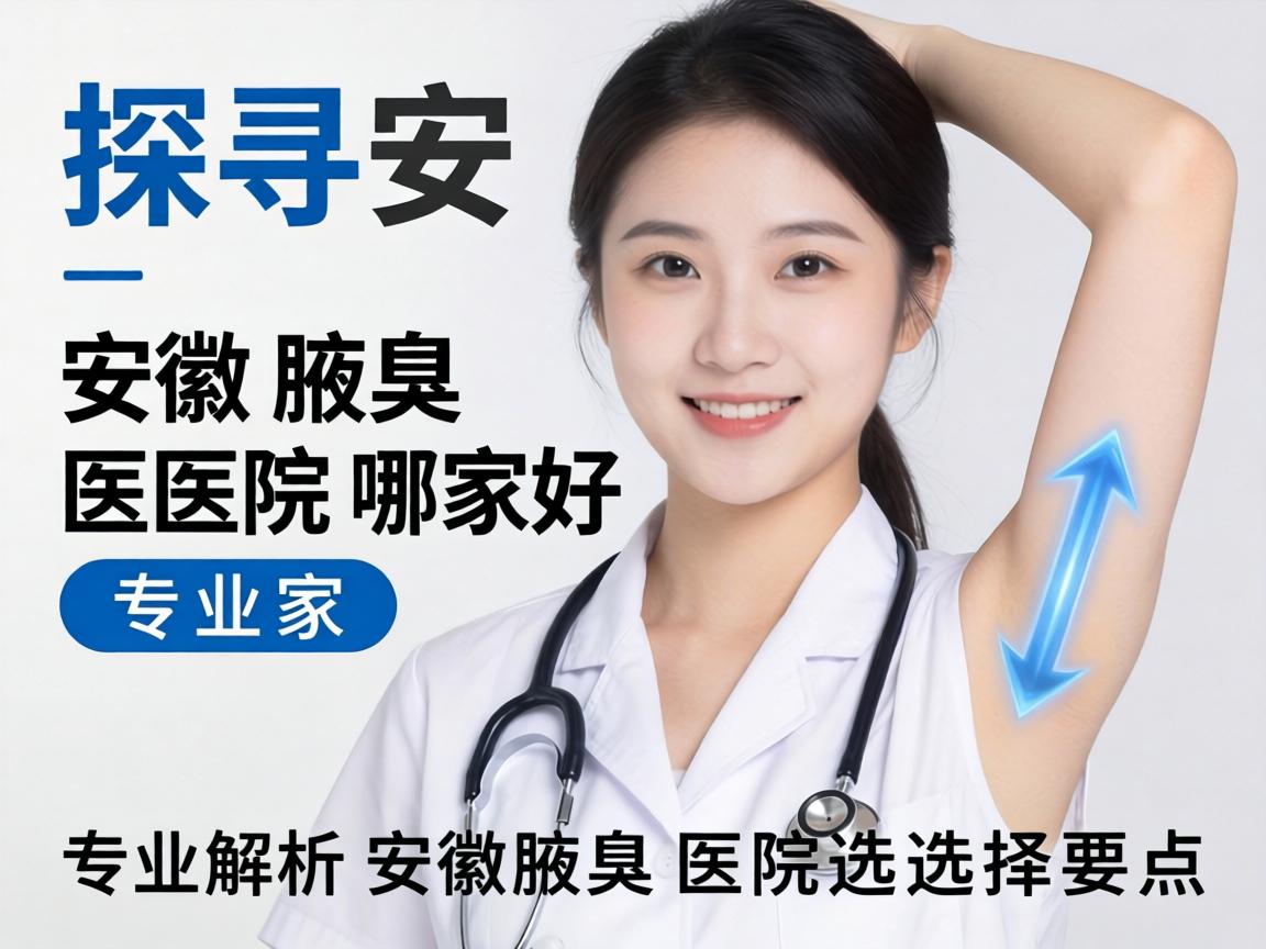 探寻安徽腋臭医院哪家好，专业解析安徽腋臭医院选择要点