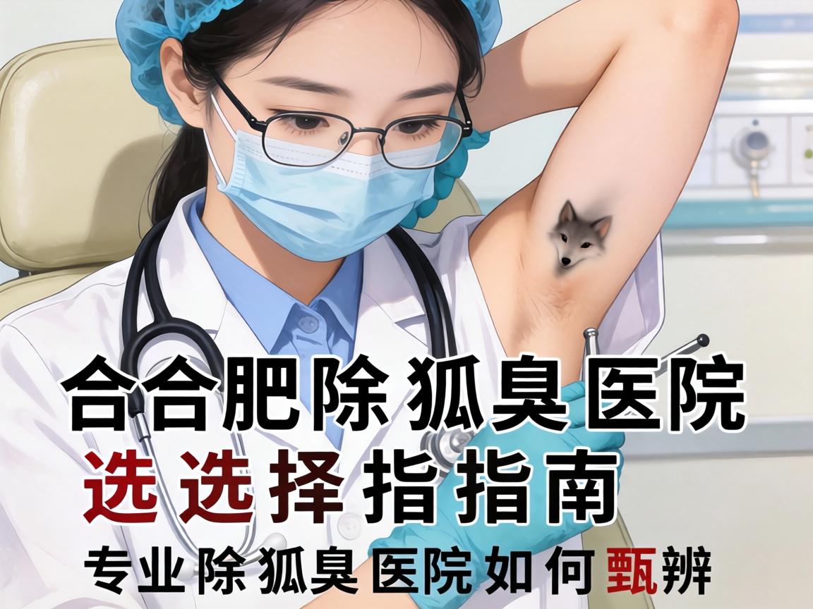 合肥除狐臭医院选择指南，专业除狐臭医院如何甄别