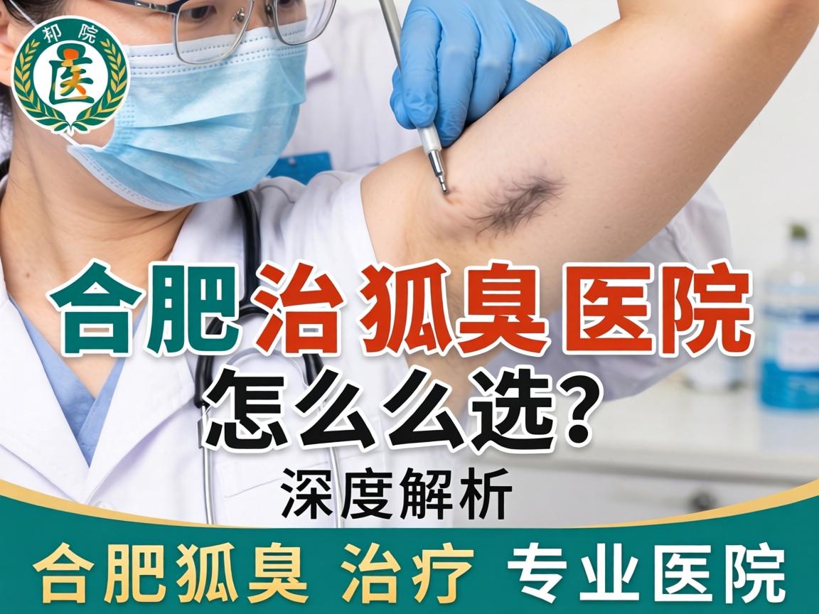 合肥治狐臭医院怎么选？深度解析合肥狐臭治疗专业医院