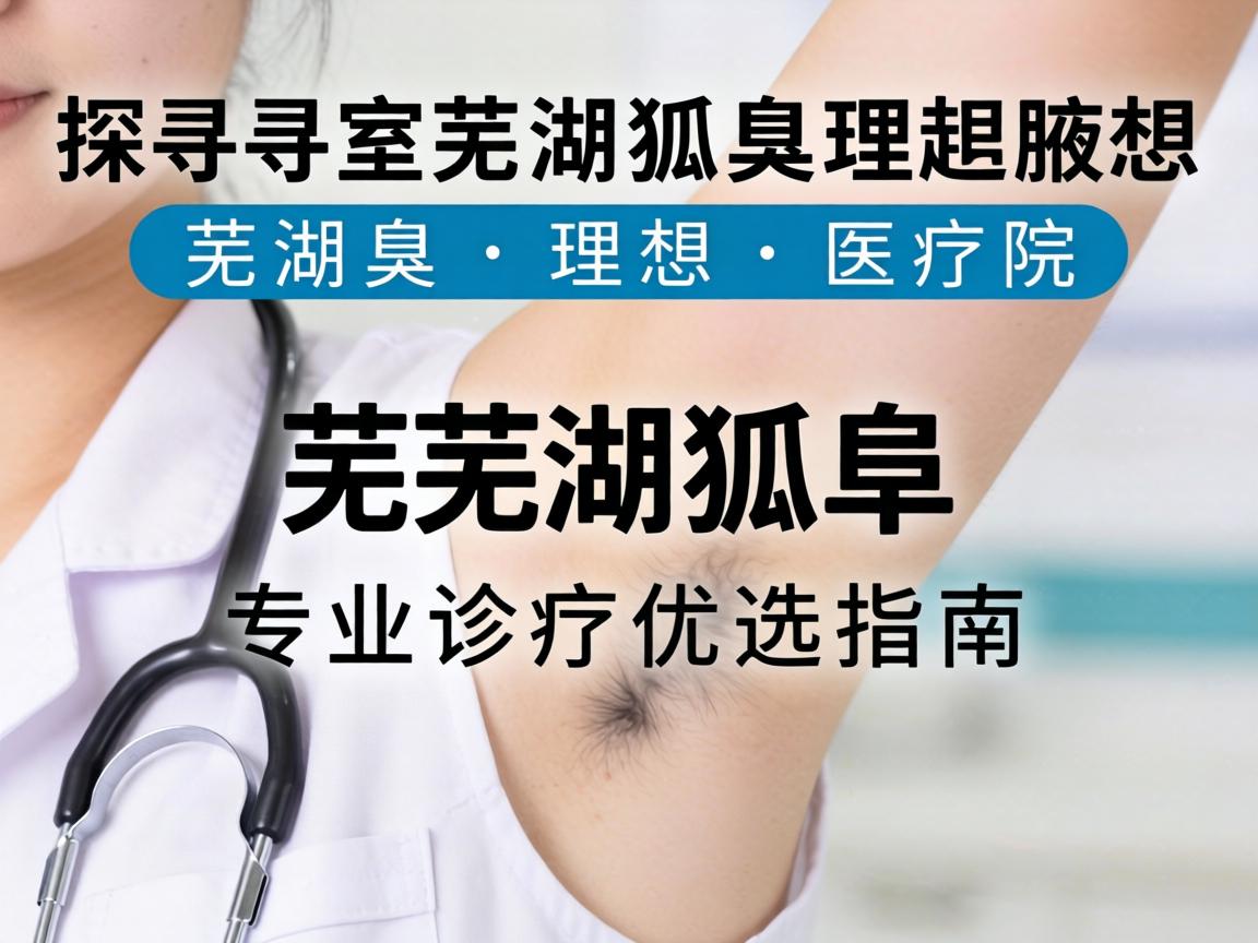 探寻芜湖狐臭理想医院，芜湖狐臭专业诊疗优选指南