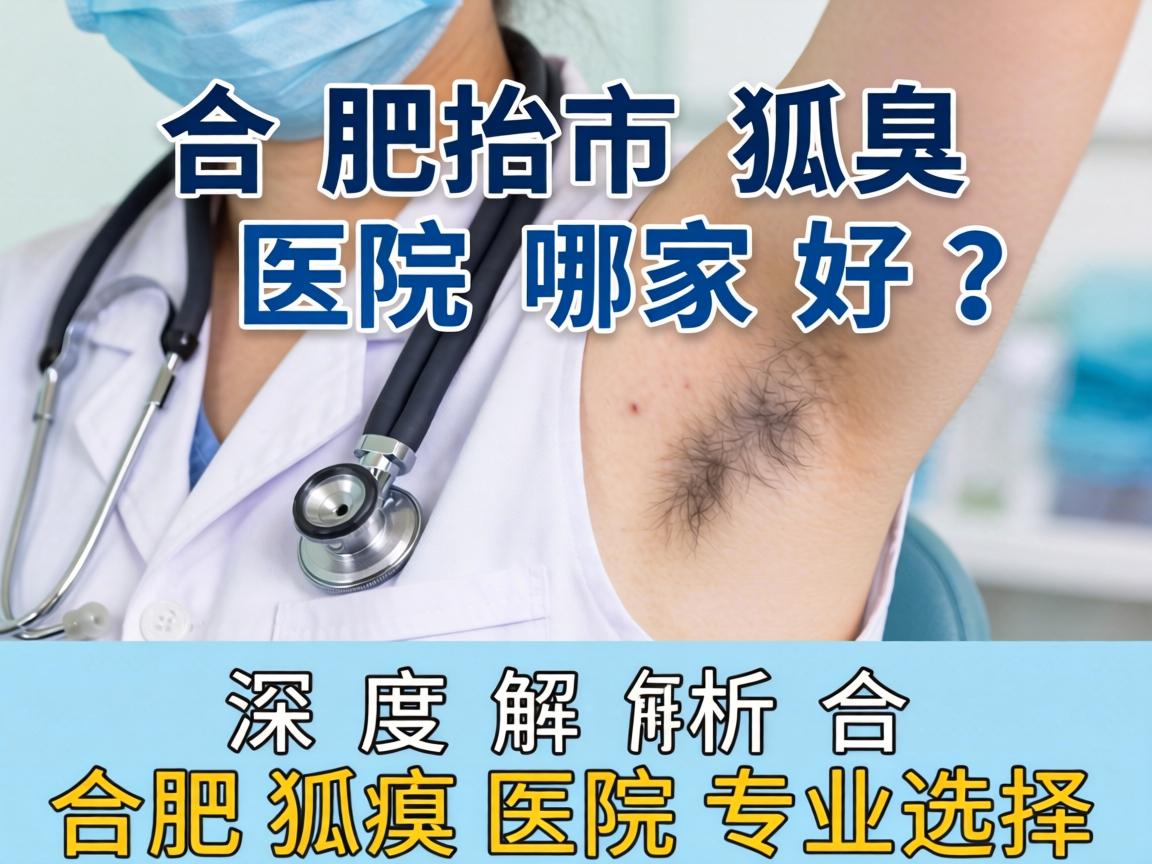 合肥市狐臭医院哪家好？深度解析合肥狐臭医院专业选择