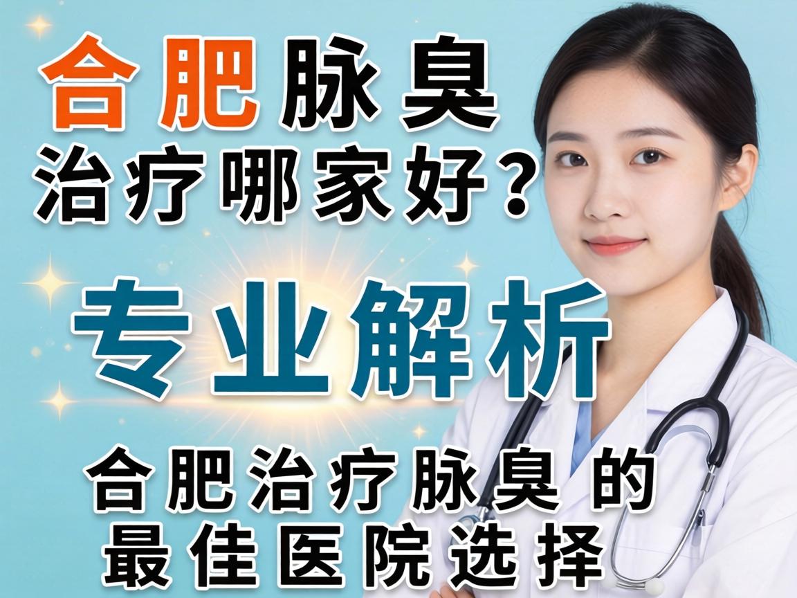 合肥腋臭治疗哪家好？专业解析合肥治疗腋臭的最佳医院选择