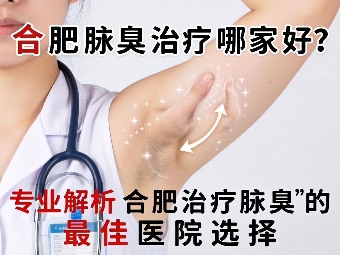 合肥腋臭治疗哪家好？专业解析合肥治疗腋臭的最佳医院选择