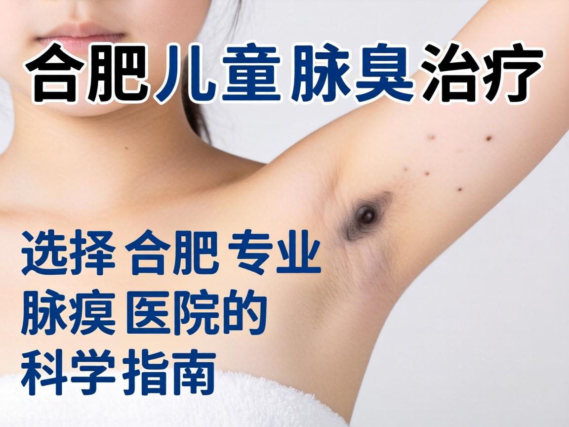 合肥儿童腋臭治疗，选择合肥专业腋臭医院的科学指南