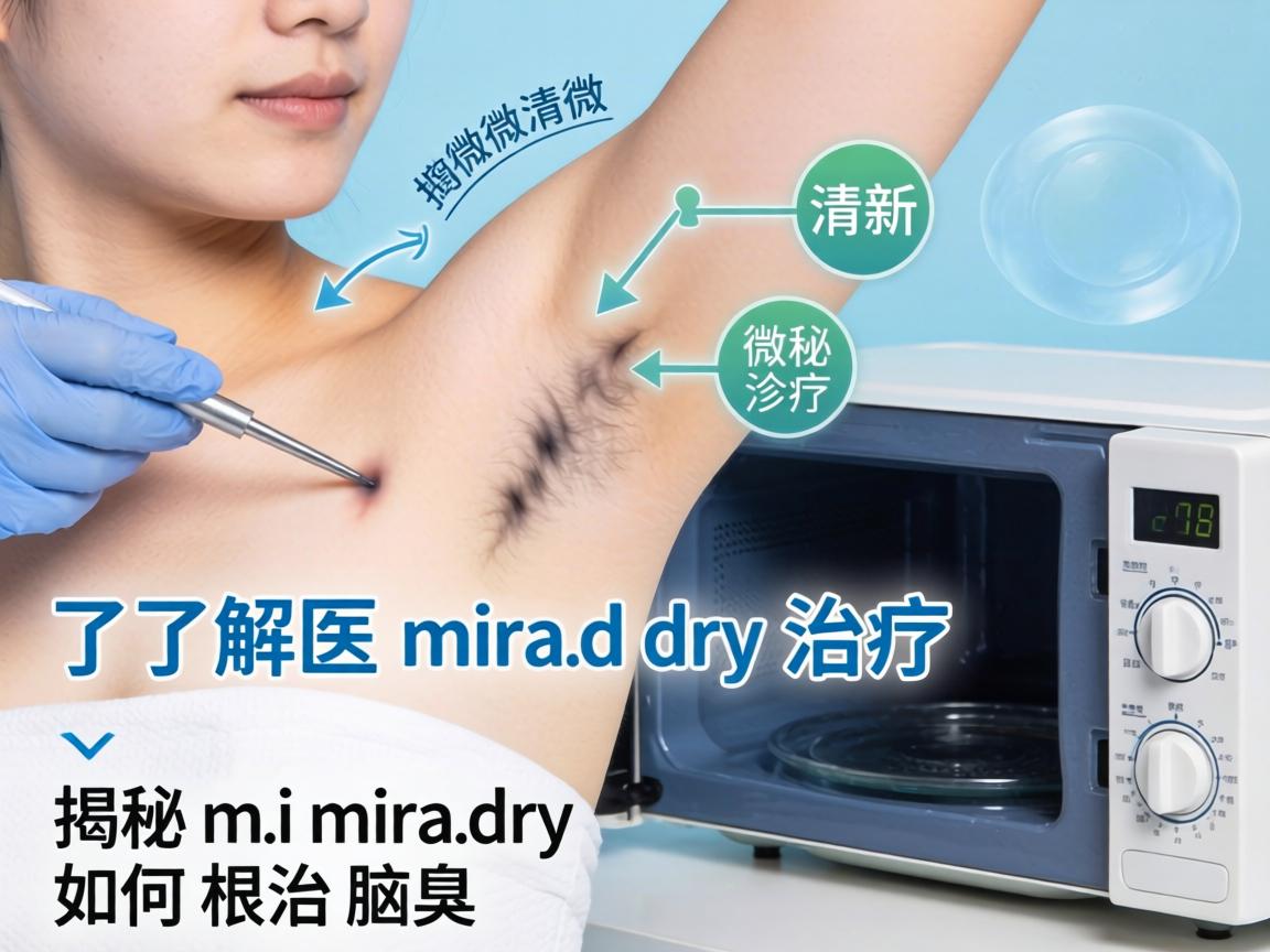 了解miradry清新微波治疗，揭秘miradry如何根治腋臭