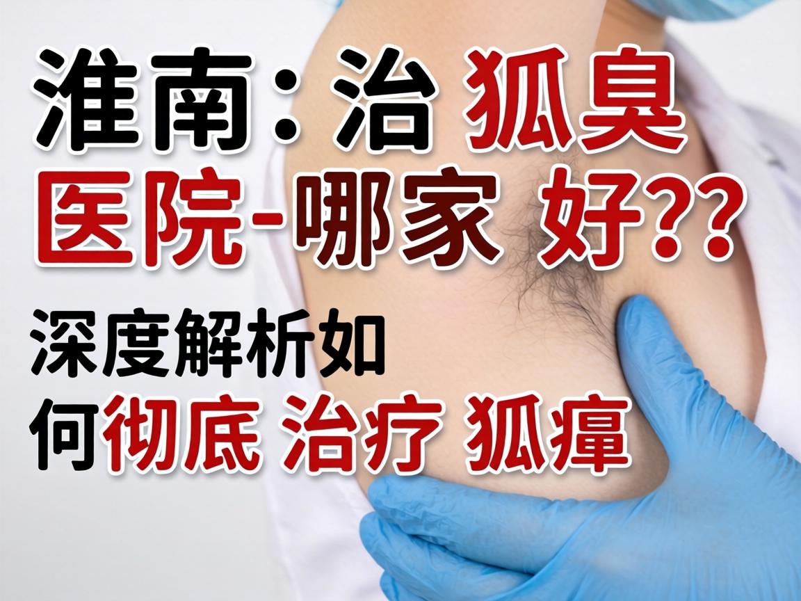 淮南治狐臭医院哪家好？深度解析如何彻底治疗狐臭
