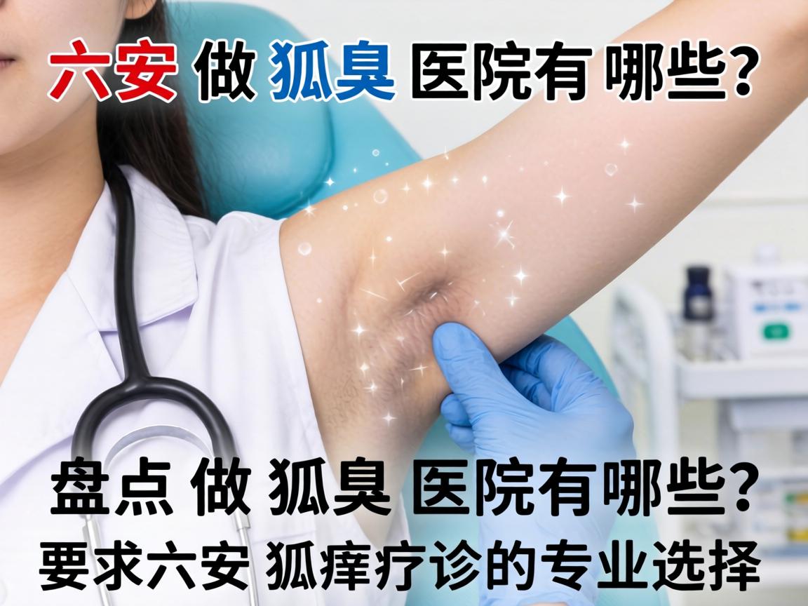 六安做狐臭医院有哪些？盘点六安狐臭诊疗的专业选择