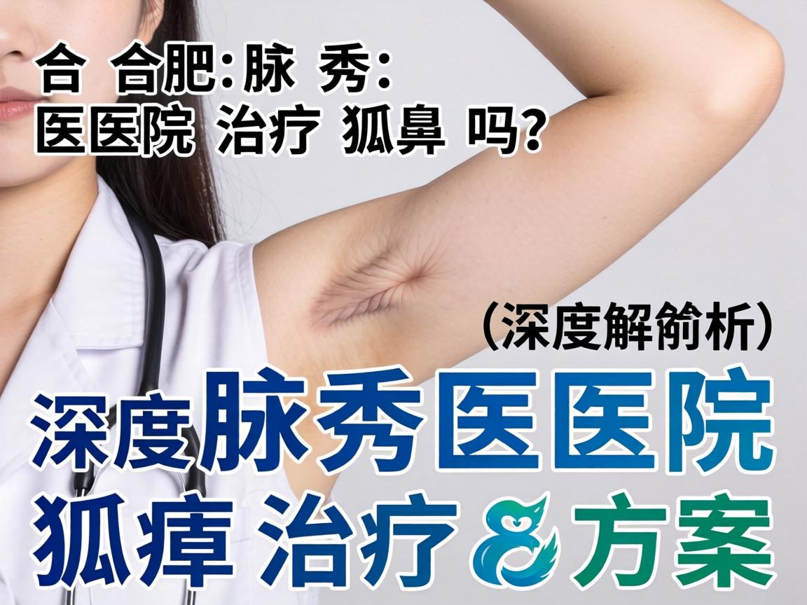 合肥腋秀医院治疗狐臭吗?深度解析腋秀医院狐臭治疗方案 合肥腋秀医院治疗狐臭吗?深度解析腋秀医院狐臭治疗方案