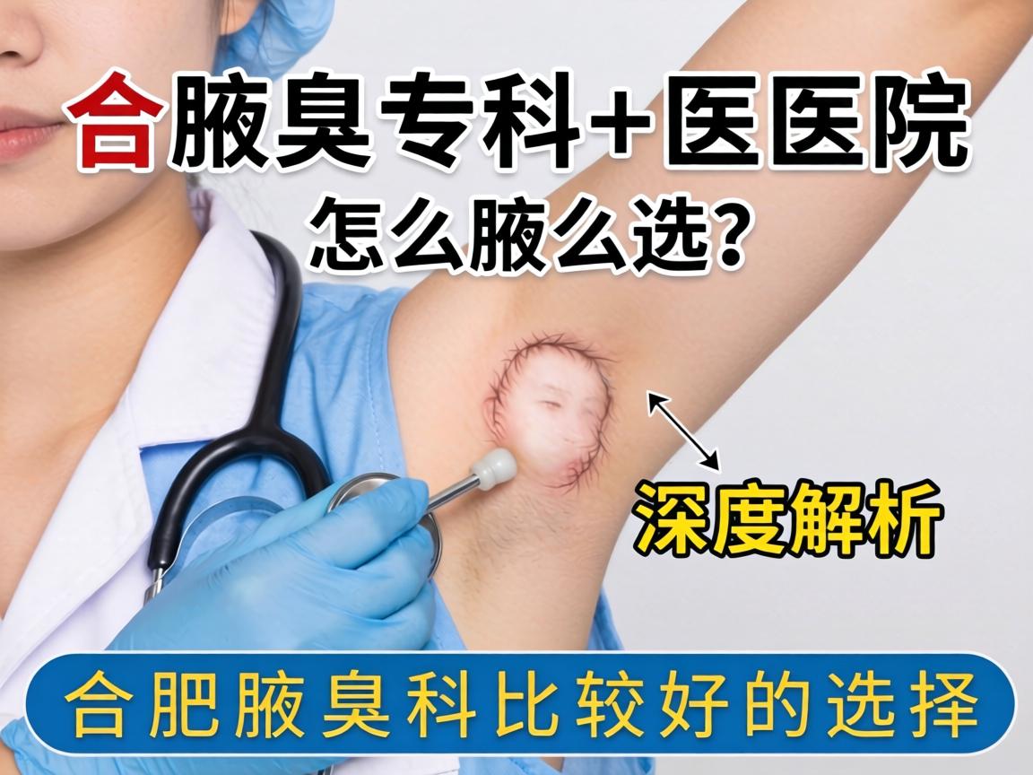 合肥腋臭专科医院怎么选?深度解析合肥腋臭科比较好的选择 合肥腋臭专科医院怎么选?深度解析合肥腋臭科比较好的选择