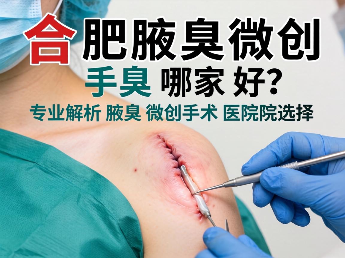 合肥腋臭微创手术哪家好?专业解析腋臭微创手术医院选择 合肥腋臭微创手术哪家好?专业解析腋臭微创手术医院选择