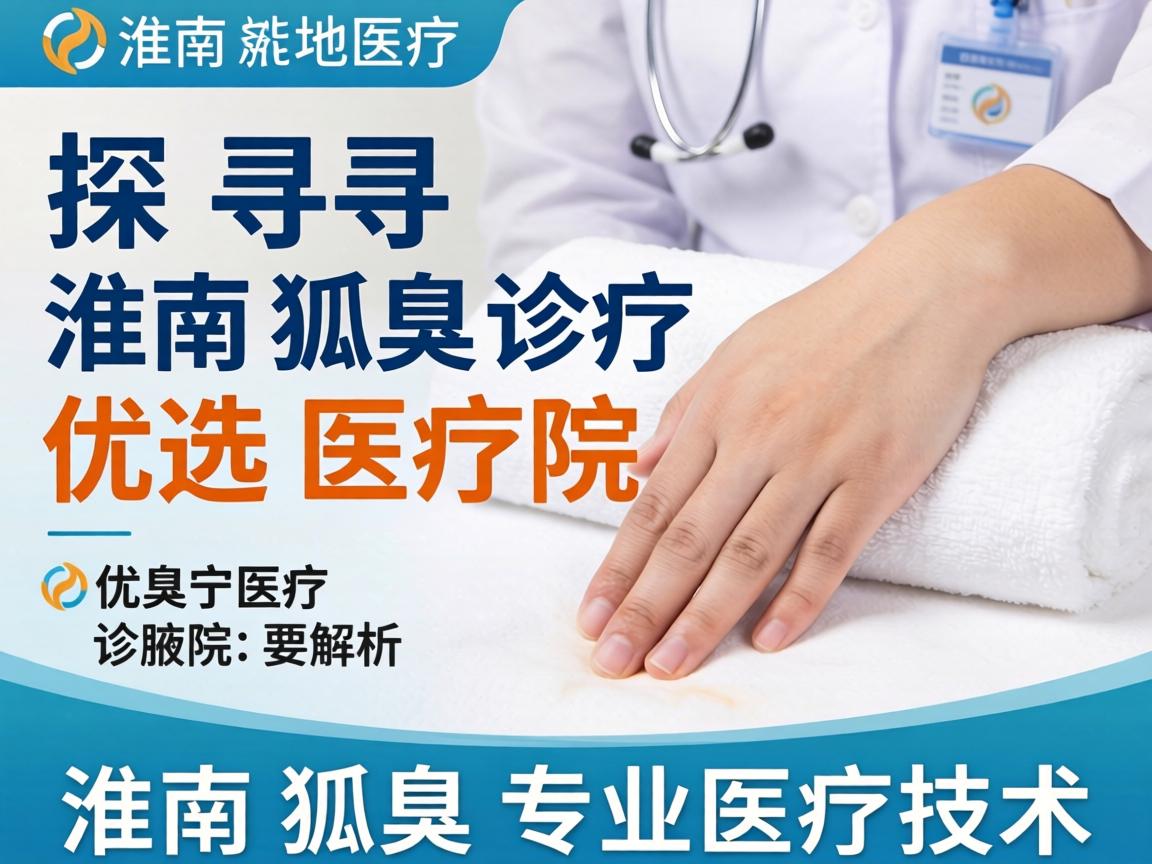 探寻淮南狐臭诊疗优选医院，解析淮南狐臭专业医疗技术